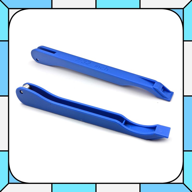 ARTIMUSES 7/32" Copper Foil Hand Foiler, Hand Foiler for Stained Glass, Blue - Image 2